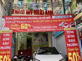 *mặt tiền lý thái tổ* [5,5 x 23] 1 hầm 6 nổi