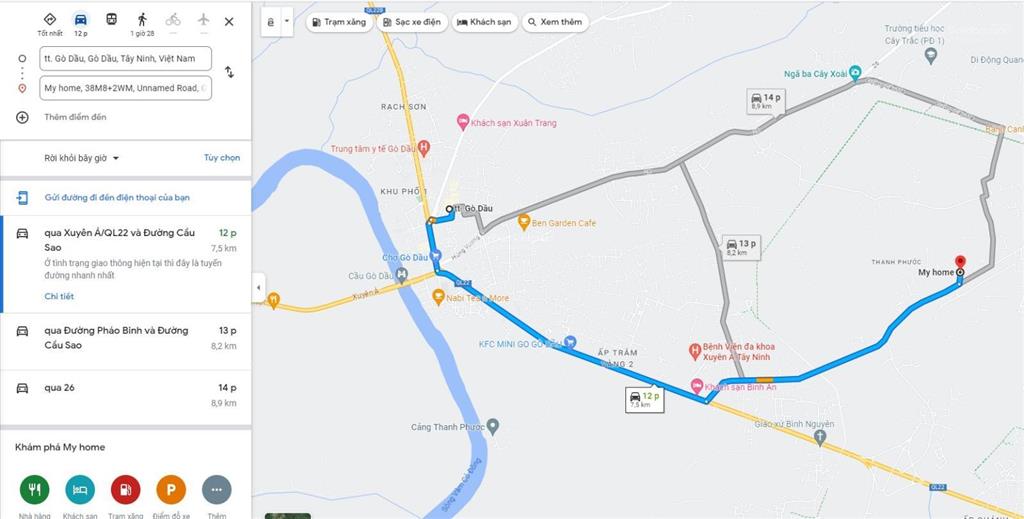 Chính chủ bán đất đẹp  ấp xóm đồng, xã thanh phước  kdc hiện hữu