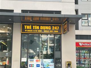 Shop mặt sảnh 5 tỷ 850 triệu  26m2  hợp đồng thuê 18 triệu tại vinhomes