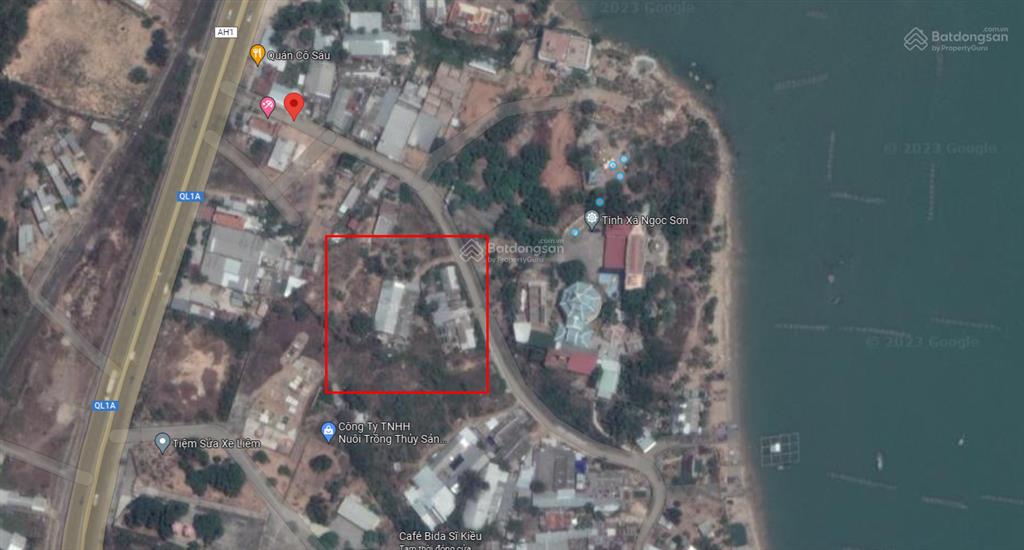 Bán đất mặt tiền nha trang gần khu du lịch long phú, đảo khỉ 5tr/m2