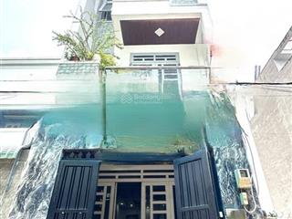 Nhà đẹp 53m², 4tầng, 4pn, dt 4*14m hxh 5m một trục , giá 5,3tỷ, phường thạnh lộc, q12