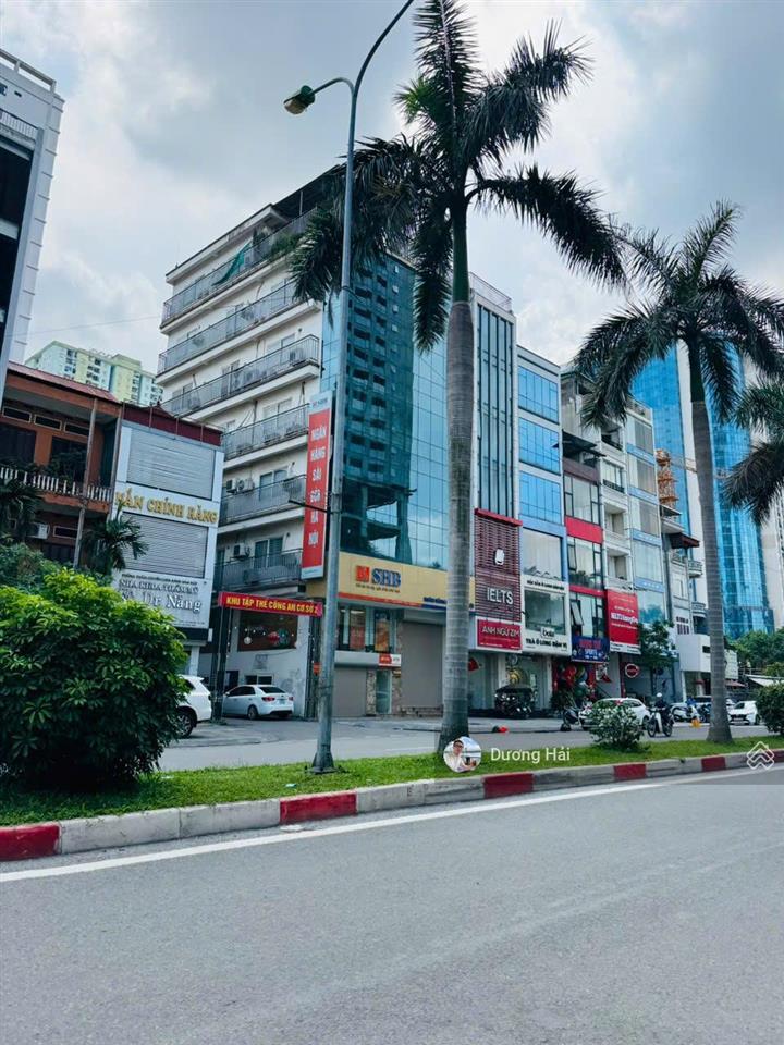 Bán đất mặt phố tt thanh xuân ngay cầu giấy 340m2 mt 9m xây tòa vp 9 tầng thang máy