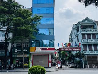 Bán nhà mặt phố văn cao  ba đình  100m2 6 tầng  kdvp vỉa hè cho ngân hàng thuê ổn đỉnh