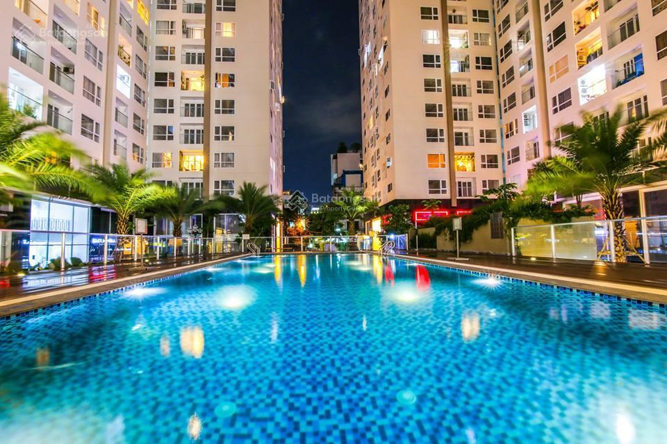 Cho thuê gấp căn hộ cao cấp sky center, 80m2 2pn 2wc, nhà đẹp view ban công thoáng mát 14 tr/th