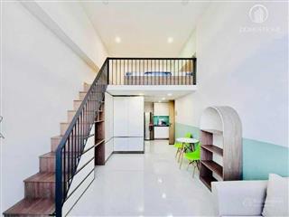 Phòng duplex cao cấp giá rẻ đầy đủ tiện nghi 35m2 gác cao ngay kênh tân hóa tân phú