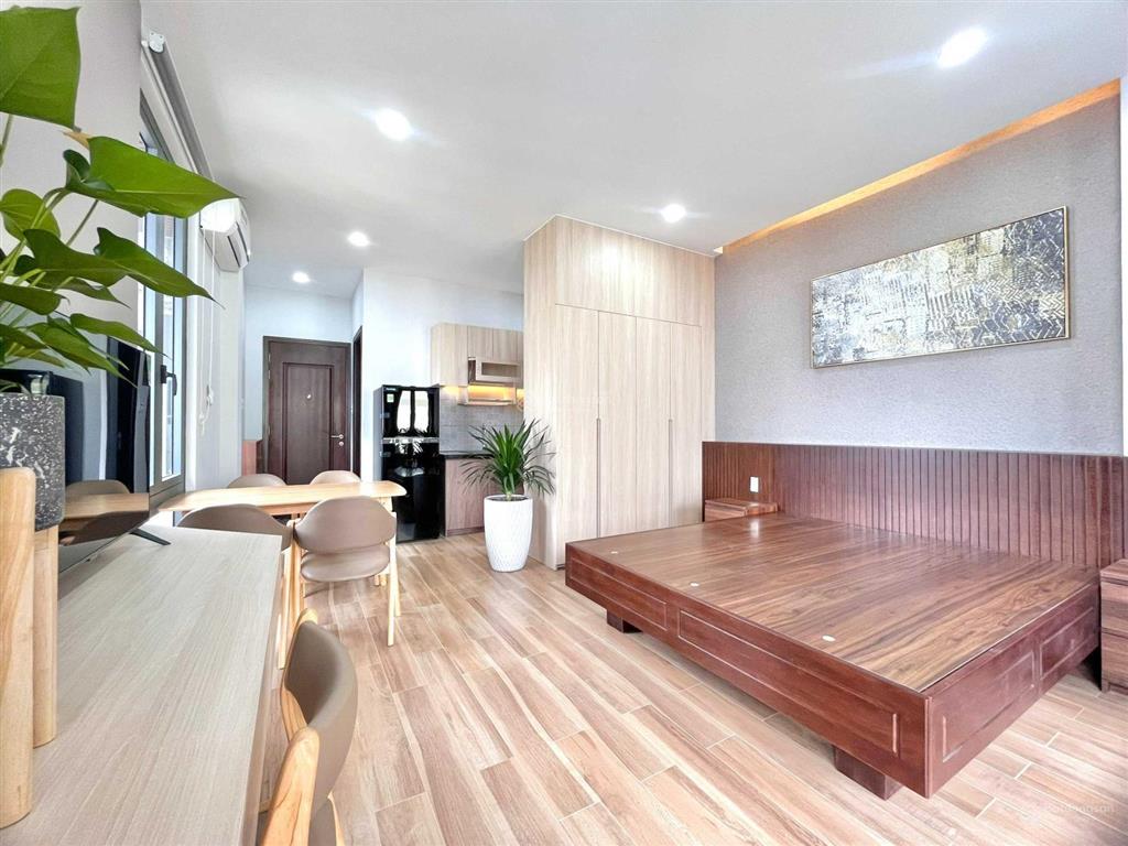 Căn hộ tiện nghi 35m2 full nt máy giặt giá rẻ mới 100% ngay hồng bàng quận 6