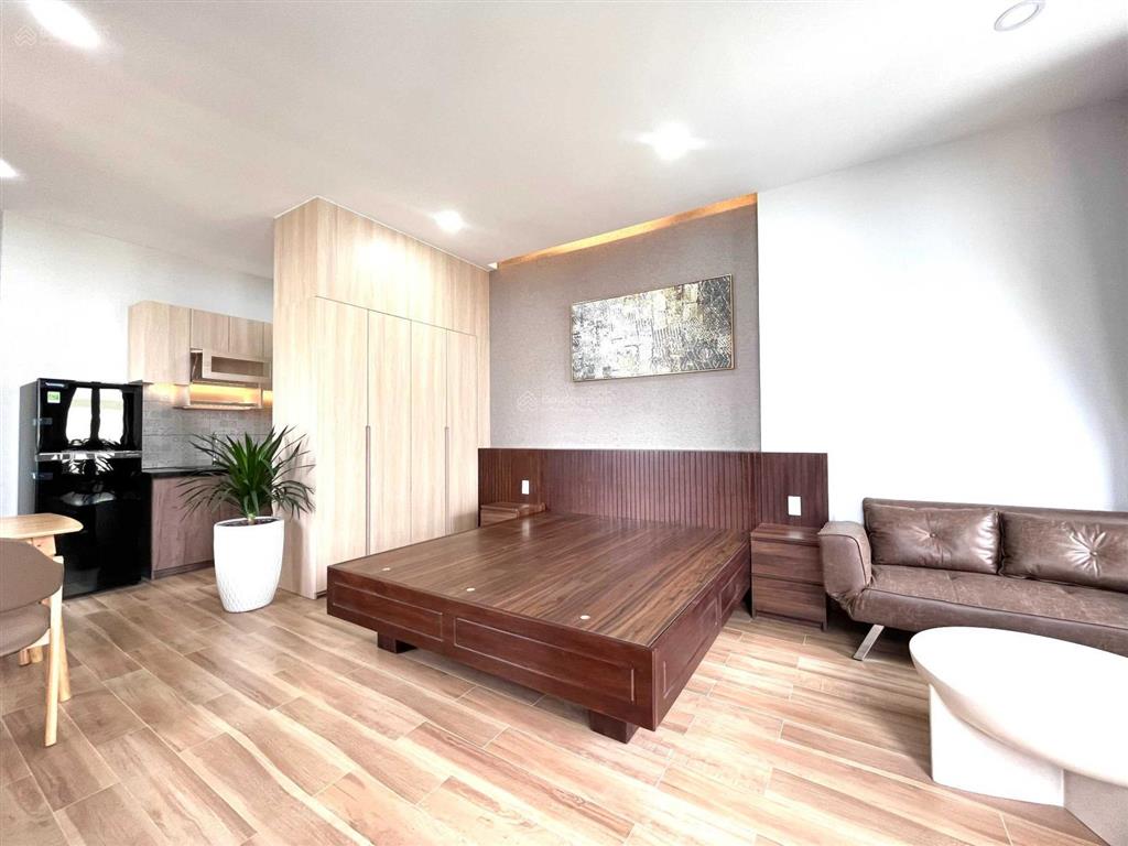 Căn hộ tiện nghi 35m2 full nt máy giặt giá rẻ mới 100% ngay hồng bàng quận 6