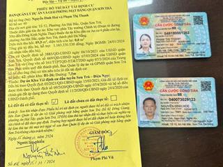 Bán đất đường hà tông huân  lô số 62, khu b1
