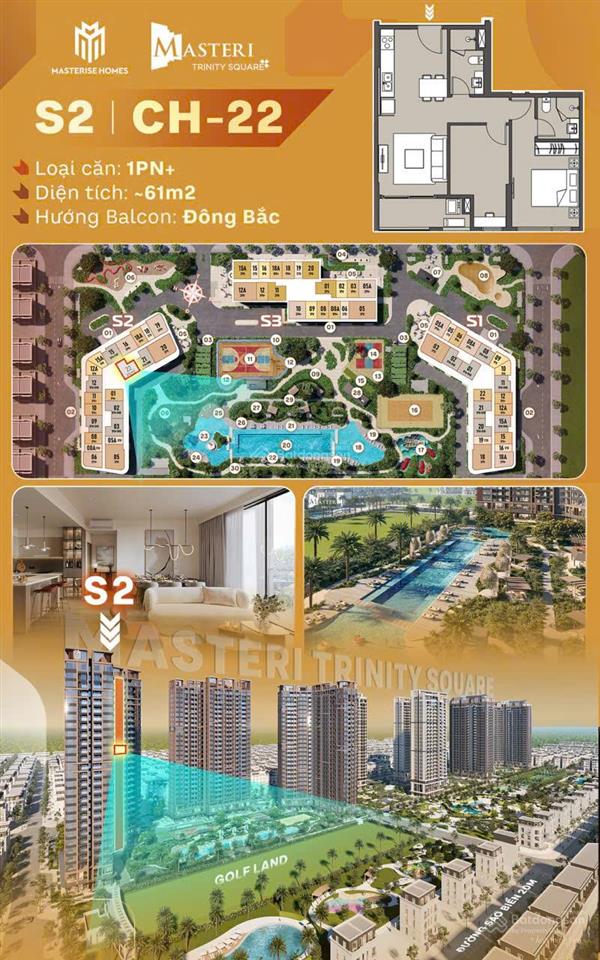 Bán căn 2pn masterise giá rẻ hơn thị trường 200tr gọi ngay!