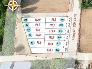 Bán đất xã suối hiệp, diên khánh đường 5  6m, kdc đông đúc, hạ tầng hoàn thiện, giá chỉ 8tr/m2