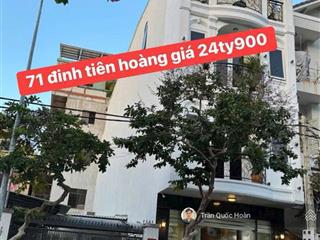 Bán khách sạn mặt tiền đinh tiên hoàng, p.2 vũng tàu, 105m2, 7 căn hộ cao cấp, giá 24,9 tỷ tl
