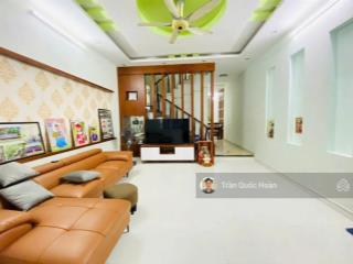 Bán nhà 1 trệt 1 lầu 1 tum hẻm oto đường trương công định, 85m2 thổ cư, giá 6,9 tỷ thương lượng