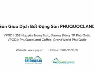 Bán khách sạn mặt biển tại đường trần hưng đạo, phường dương đông, phú quốc, 2xx tỷ