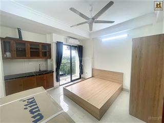 Ngõ 94 cầu bươu, studio ban công full đồ, ngay sau viện k tân triều, oto đỗ cửa, gần đh thăng long