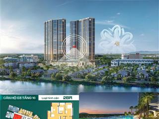 Căn hộ 2pn tại masteri rivera danang, giá tốt 5,8 tỷ, 74m2 view sông
