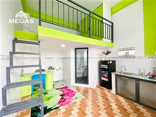 Khai trương duplex gác cao, nội thất đầy đủ  có ban công lớn mặt trước