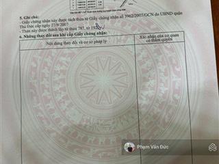 Bán lô đất hiếm sau gigamail thủ đức . hẻm thông kinh doanh buôn bán . giá đầu tư 6.6 tỉ