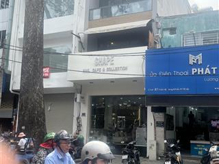 Nhà 4 lầu mặt tiền trần quang khải . p tân định . quận 1 . dt 100 m (5 x20 ) giá 52 tỉ