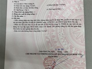 Bán căn nhà cấp 3 còn mới vào ở ngay an lạc, bình tân