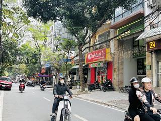 Siêu hiếm  cần bán gấp nhà mặt phố trần quang diệu  không quy hoạch  không lỗi  kd cực sầm uất