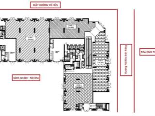 Cho thuê shophouse, mặt bằng thương mại, tầng trệt chân đế toà nhà roman plaza, tố hữu, nam từ liêm
