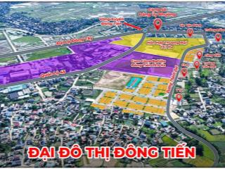 Bán đất tại mb 2713 phường đông tiến, sẵn sổ sang tên luôn, cạnh cụm công nghiệp đông tiến