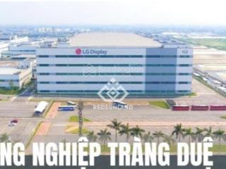 Bán đất nền trường thành gần khu cn tràng duệ 3 cách đường quốc lộ 10 , 100m