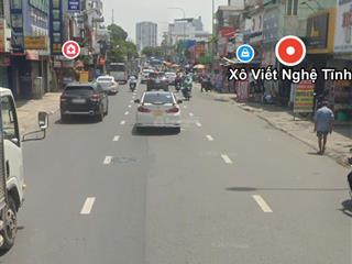 Bán nhà mặt tiền xô viết nghệ tĩnh, phường thạnh mỹ tây (p25 cũ), nở hậu thích hợp xây mới