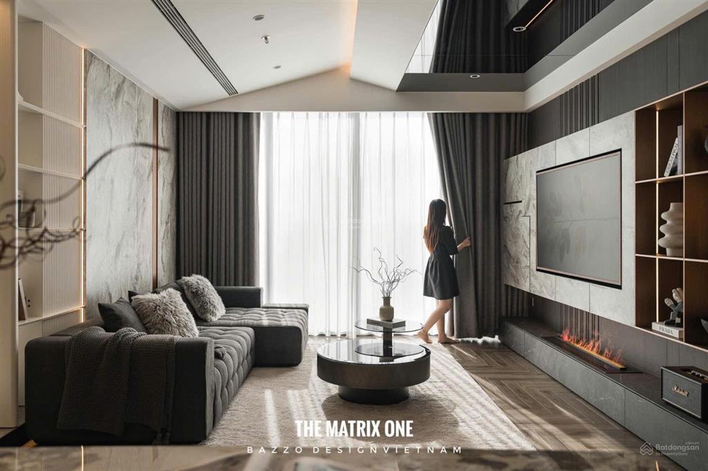 Bán gấp căn hộ tầng đẹp, sẵn sổ, 3pn full nội thất view công viên tại the matrix one giá chỉ 13 tỷ!
