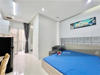 Studio ban công  full nt  máy giặt riêng  ngay chợ bà chiểu