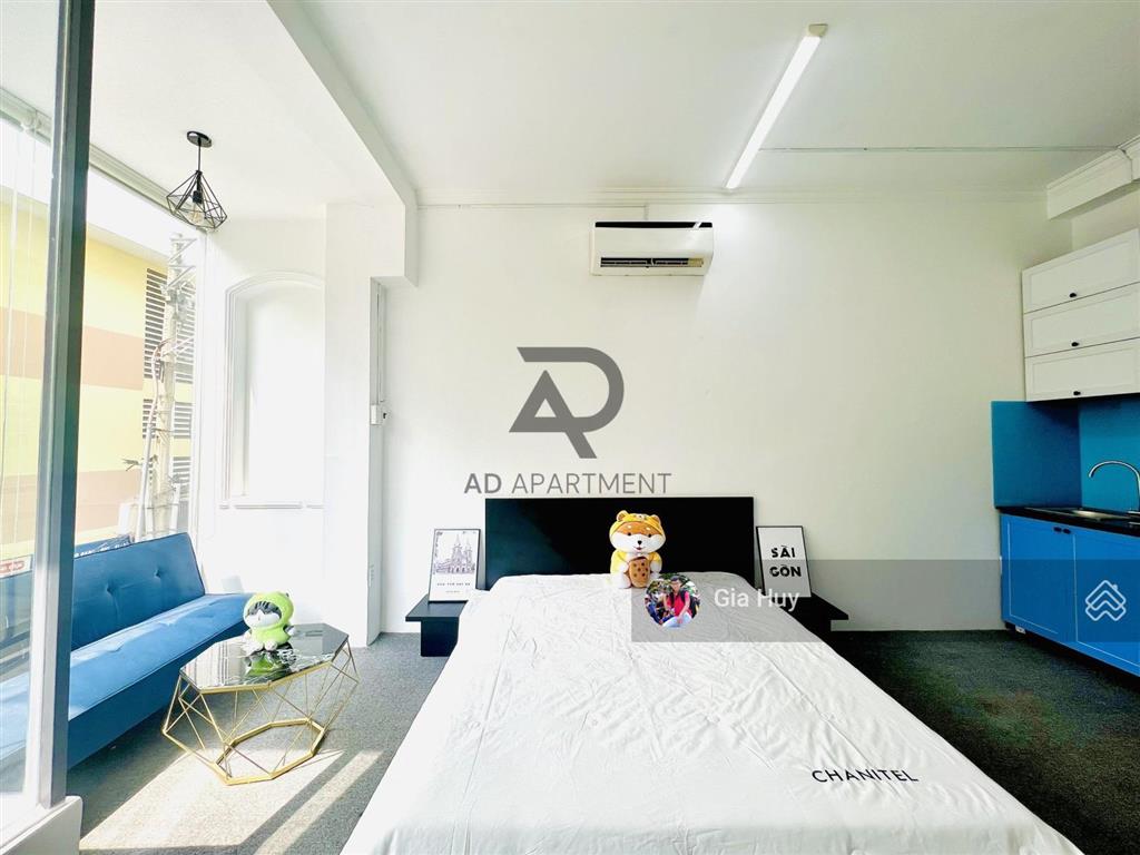 Studio ban công  cửa sổ full kính  view cực chill  gần đại học gtvt  ngã tư hàng xanh