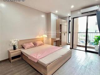 Cho thuê studio ban công lớn rộng  full nội thất mới ngay mễ trì, keang nam