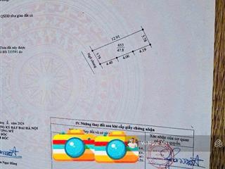 Cc bán lô đất 47.8m2, ngõ 2m, 60m ra chỗ để ô tô, tiện đường ra cổng chào chúc sơn, giá 2 tỷ