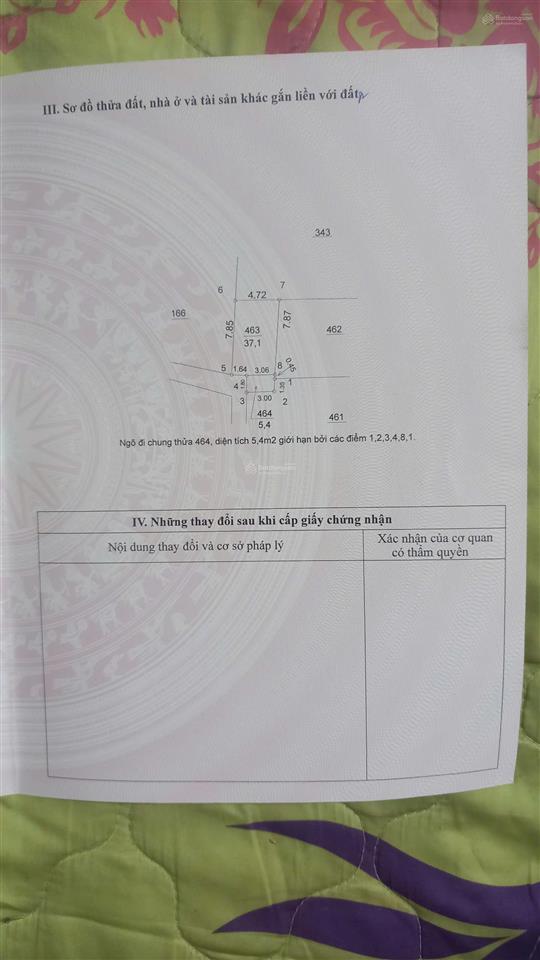 Chính chủ bán lô đất rạng đông biên giang, dt 37.1m2, 50m ra đường ô tô,gần cầu mai lĩnh,giá 2.5 tỷ