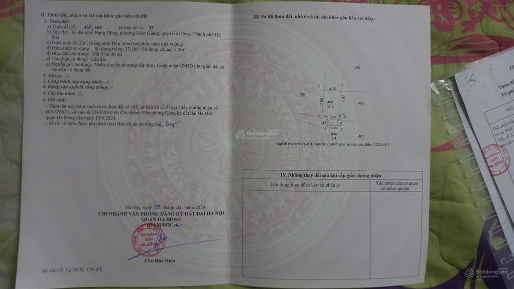 Chính chủ bán lô đất rạng đông biên giang, dt 37.1m2, 50m ra đường ô tô,gần cầu mai lĩnh,giá 2.7 tỷ