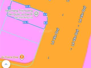 Bán nhanh lô góc 2 mt đường lê văn quý và an đồn 6