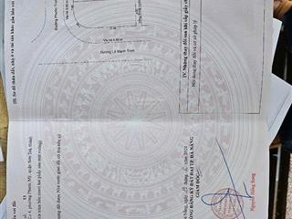 Bán đất 2 mt lê mạnh trinh, và phước trường 8, 33 tỷ, 142m2, phước mỹ, sơn trà, đà nẵng, giá tốt