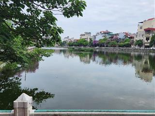 Bán nhà mặt hồ kinh doanh đẳng cấp hồng tiến long biên | 200m2 | 39 tỷ siêu phẩm mặt hồ hiếm có