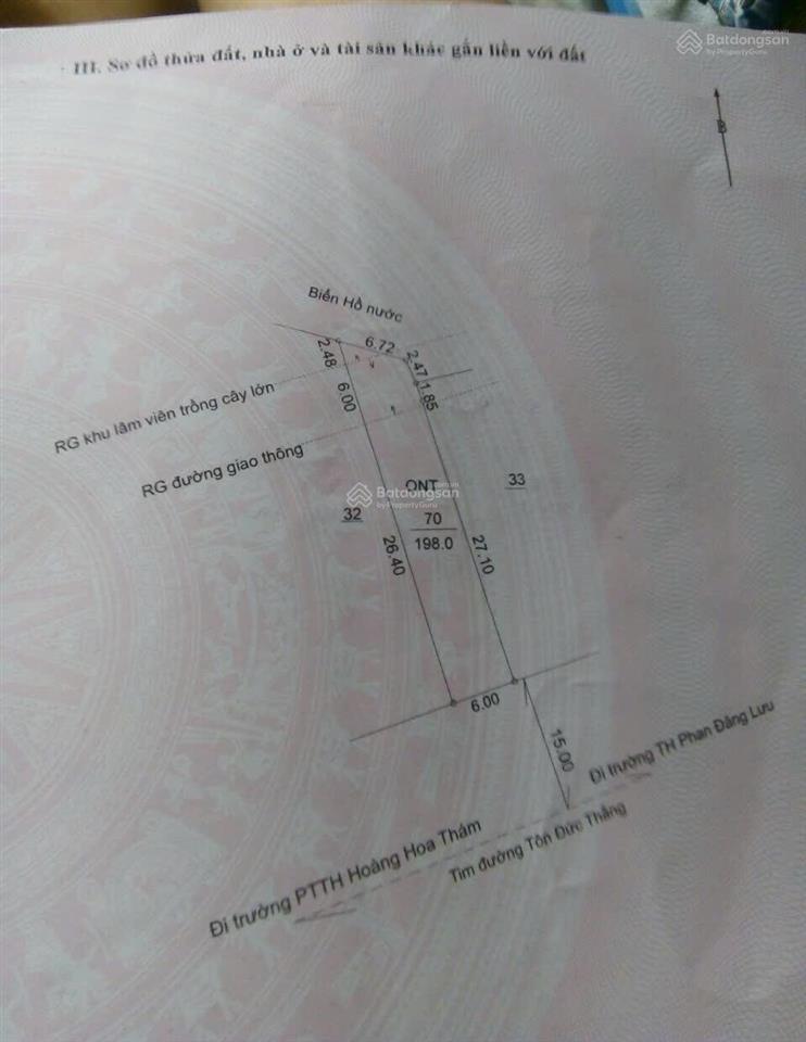 Chủ cần tiền giảm kịch 1 tỷ nhà đất full thổ cư 2 mặt tiền tôn đức thắng và biển hồ pleiku gia lai.