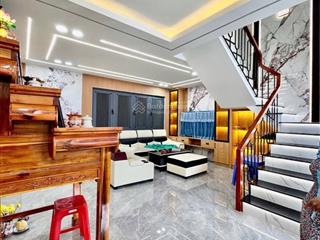 Nhà 4 tầng full nội thất gỗ xịn hẻm 7m sát mt thạnh xuân 22 ngay chợ minh phát dt 5,5x10 5,4 tỷ