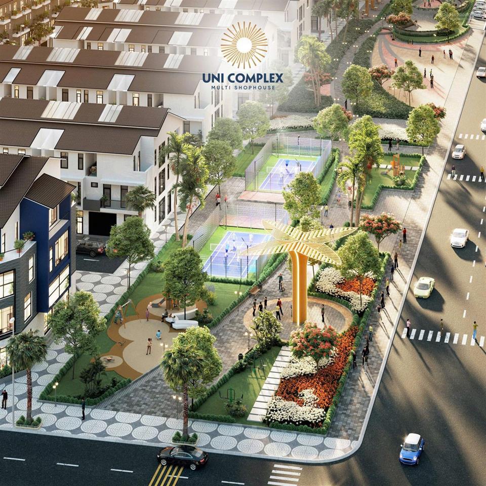 Bán căn góc shophouse 3 mặt thoáng cạnh khu vsip chỉ 7,7 tỷ giá tốt trung tâm thành phố mới