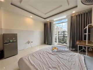 Cho thuê căn hộ 40m2 tách bếp, ban công thoáng  mới 100% ngay phan đăng lưu, bình thạnh.