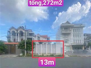 Đất biệt thự 273m2 đường rộng 26m khu bên sông cạnh gigamall hiệp bình chánh thủ đức 25,5tỷ