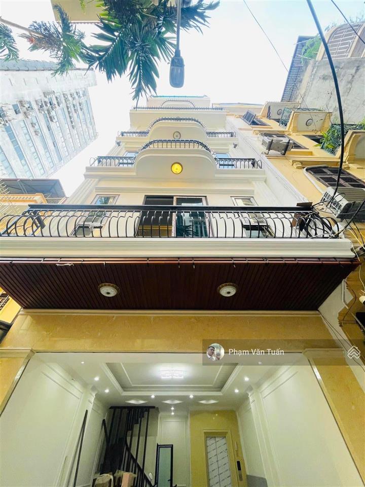 Hiếm! nhà cực đẹp 46m2x7t thang máy. mặt ngõ thông, ô tô 7 chỗ vào nhà phố võ chí công, phú thượng