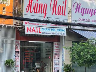 Bán nhà mặt tiền đường nguyễn văn khối phường 8 gò vấp .  điệp 0903 070 ***