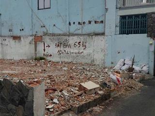 Bán  lô góc 2 mặt tiền, sát chợ xóm mới, gò vấp   thống nhất, phường 16