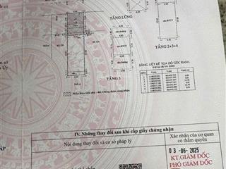 Chdv mặt tiền an nhơn nguyễn oanh phường 17 gò vấp! .điệp 0903 070 ***