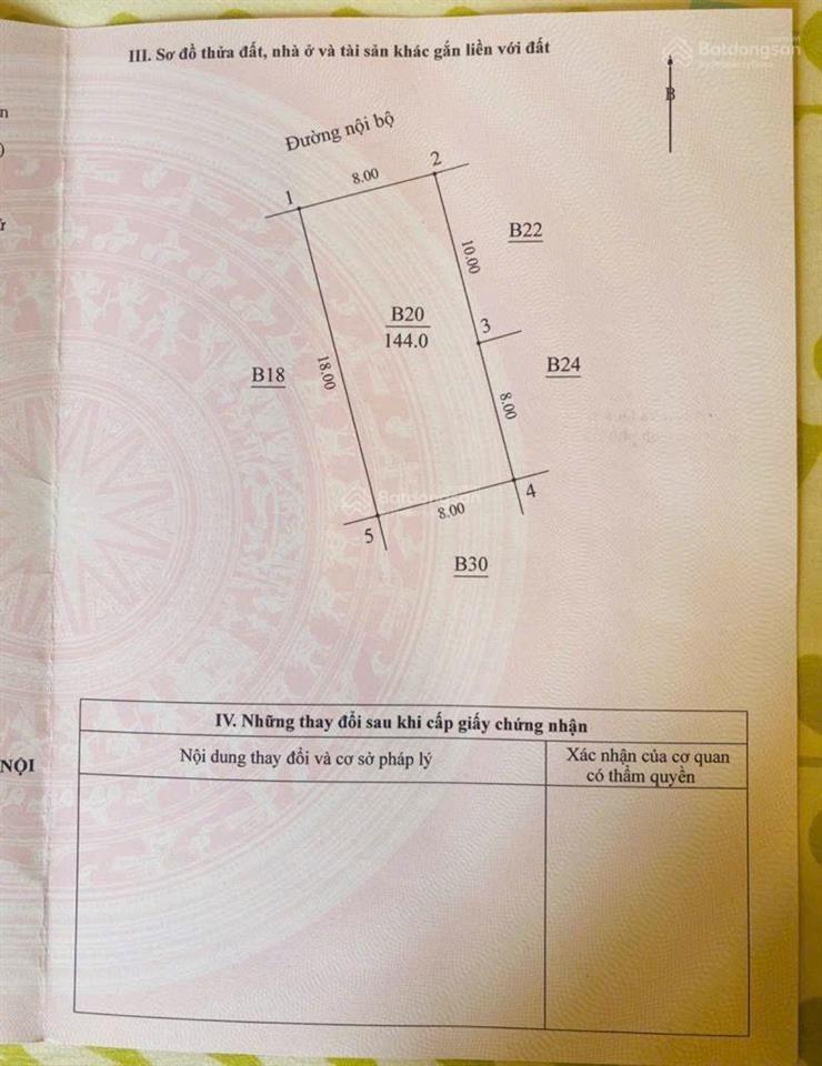 Đất đấu giá 3ha đức diễn lô đẹp 144m2, mt 8m phân lô chuẩn ô tô tránh nhau, vỉa hè rộng