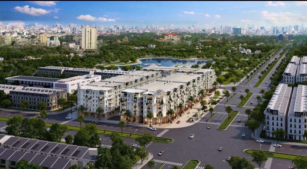 Căn góc 170m 3 mặt thoáng 2 mặt đường 13m & 16m nhà 8 tầng + hầm, thiết kế hiện đại, cô