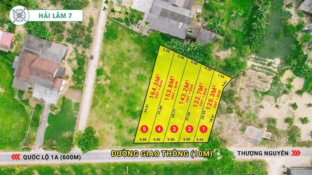 Chính chủ bán đất 143.2m2 tại hải lâm hải lăng, gần tt diên sanh, chỉ 5** triệu có tl